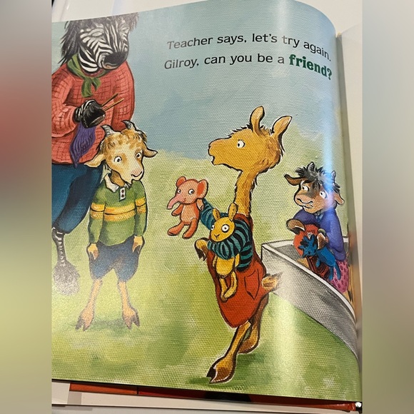 Llama llama and the bully goat Anna Dewdney hardback book NY times best selling - Picture 9 of 10